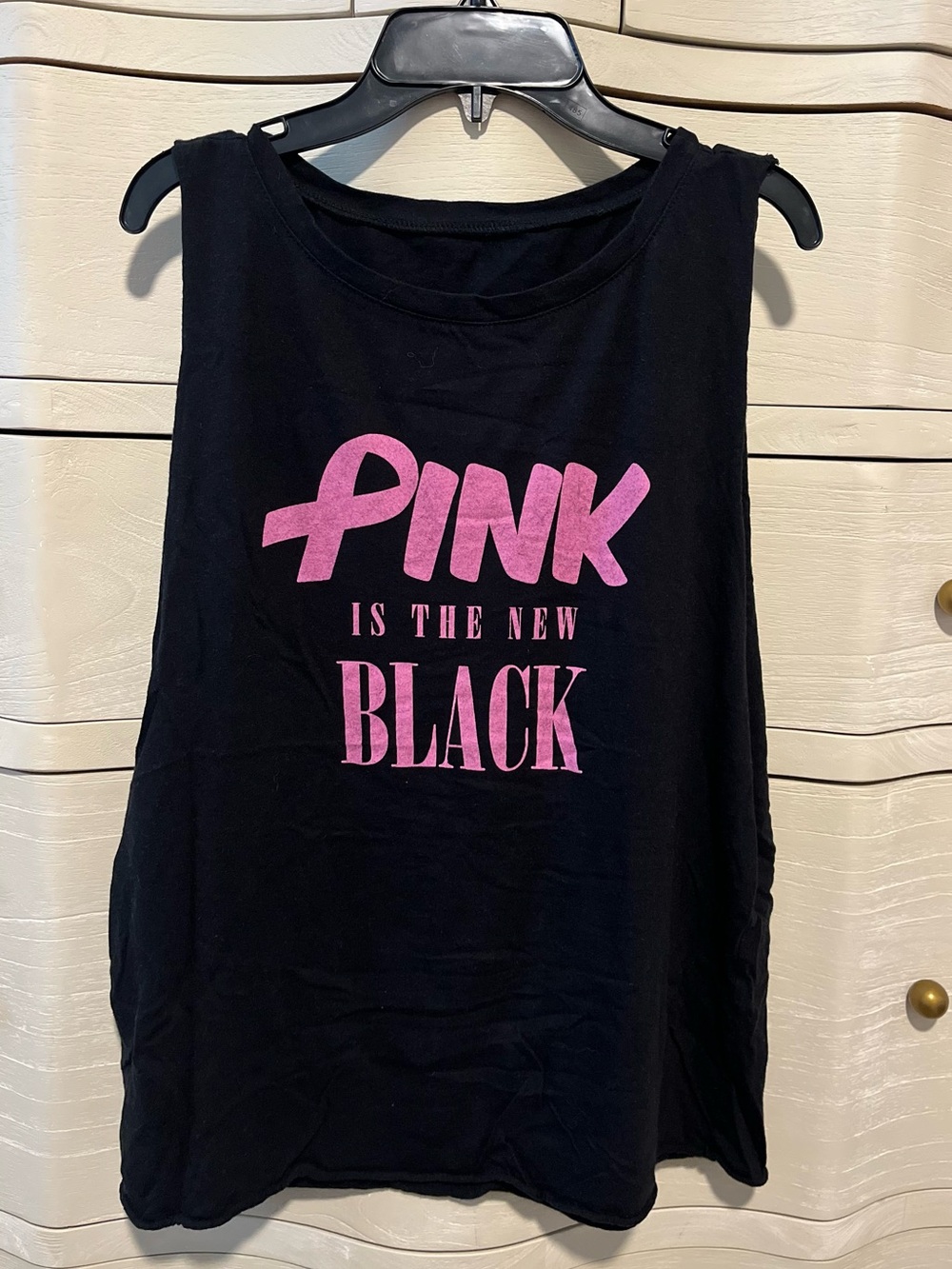 Emi Jay “Pink is the new Black” Tank. One Size